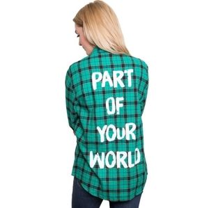 🧜🏽‍♀️ Cakeworthy Disney's Ariel Part Of Your World Flannel